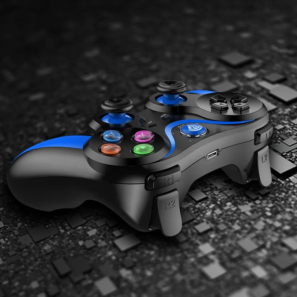 Bluetooth Wireless Gamepad Controller Joystick for Android, iOS, PC, and PS3 - Model VA-013