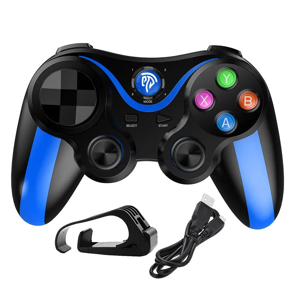 Bluetooth Wireless Gamepad Controller Joystick for Android, iOS, PC, and PS3 - Model VA-013
