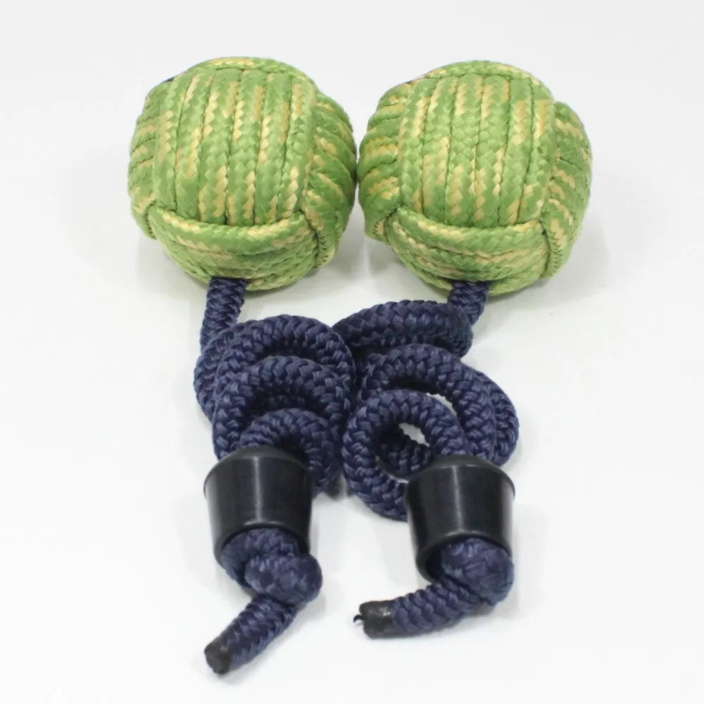 Wolf Poi 85mm Handmade Monkey Fist Contact Poi