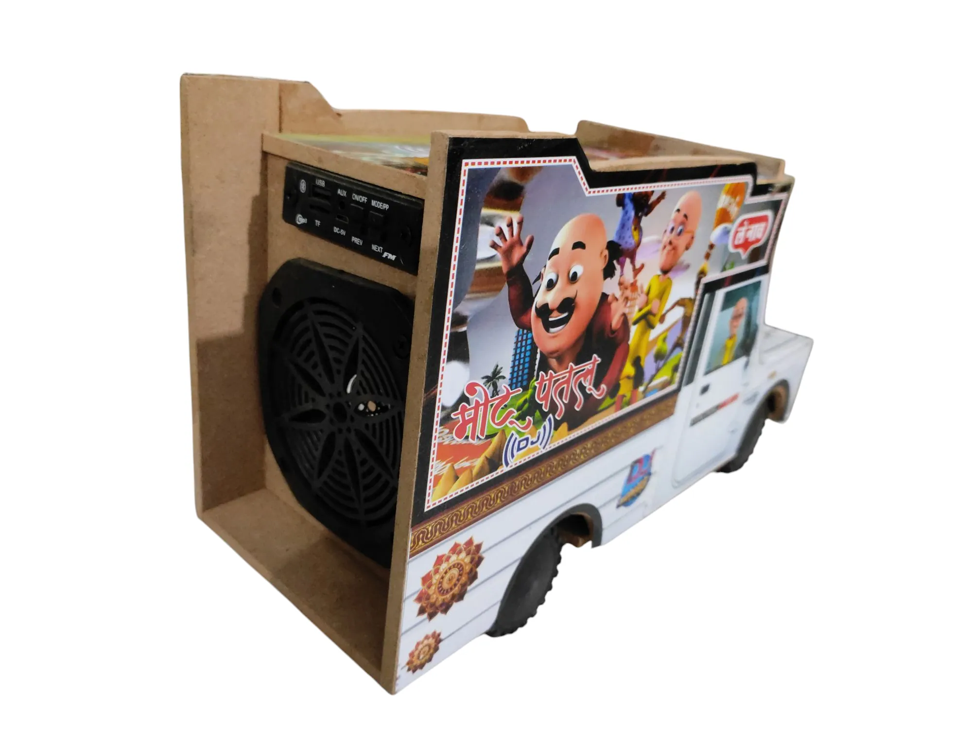 Wooden DJ Car