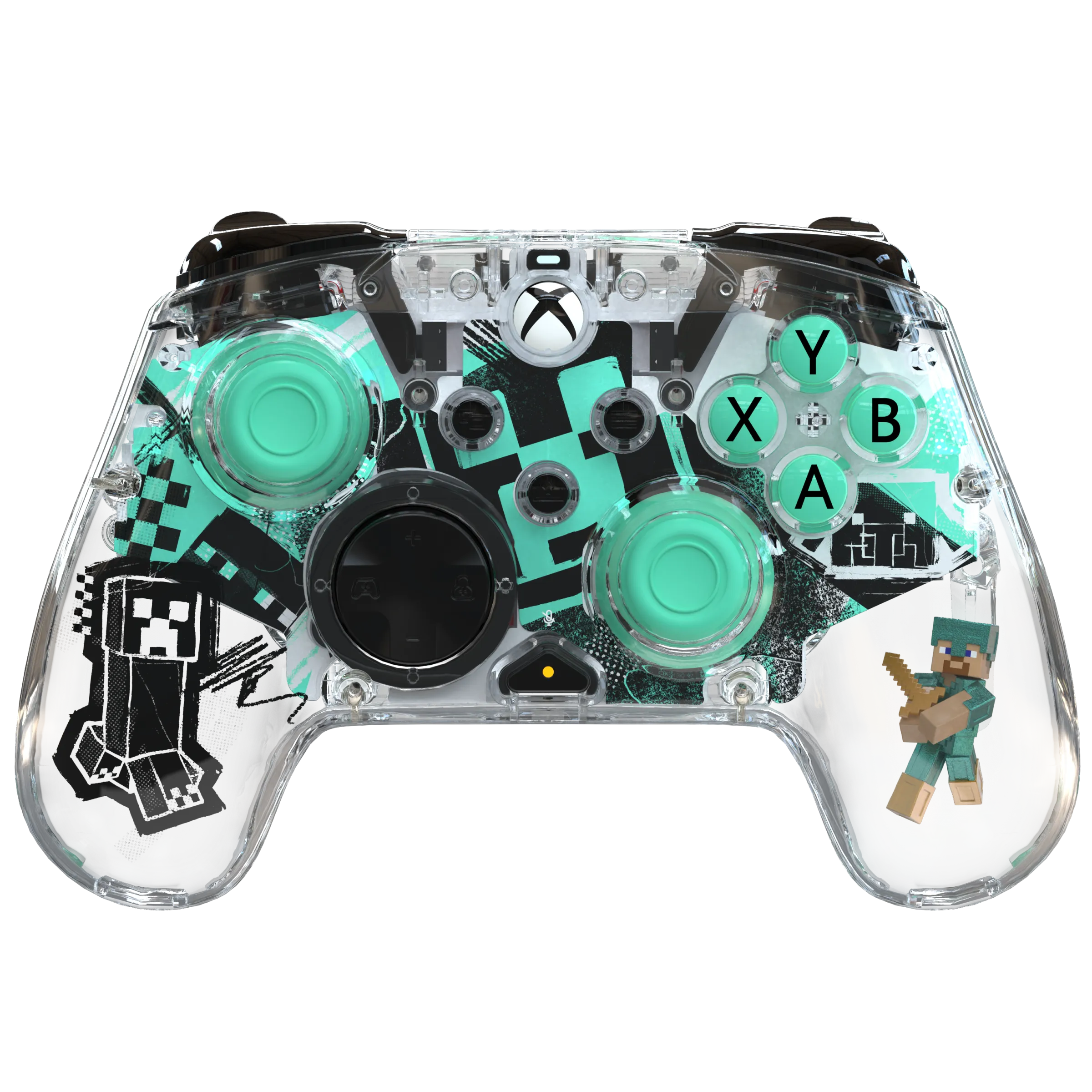 Xbox Series X|S & PC REALMz™ Wireless Controller: Minecraft Diamond Print