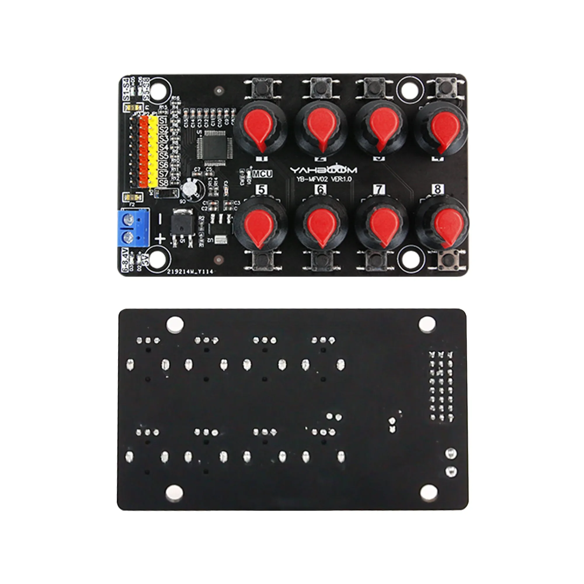 Yahboom 8-channel PWM servo control debugging board for DIY smart robotics