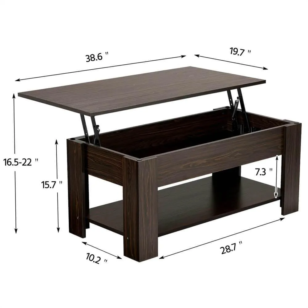 Yaheetech Lift Top Coffee Table