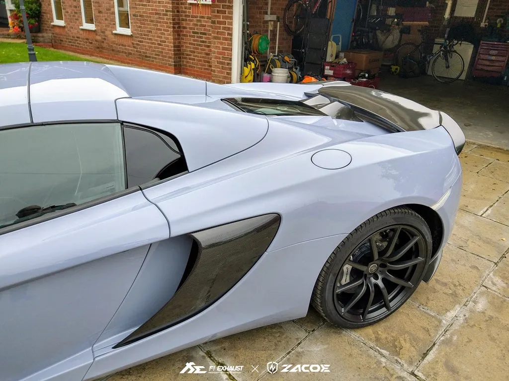 Zacoe x Fi-Exhaust Volcano Exhaust Conversion Kit for McLaren 650S / MP4-12C