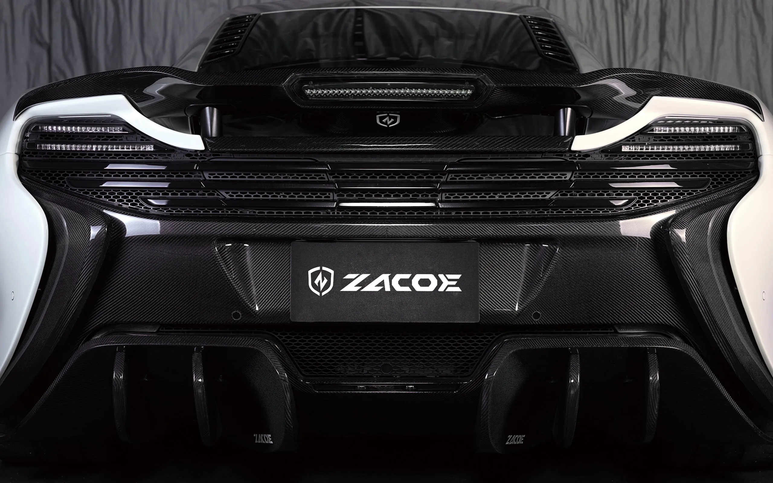 Zacoe x Fi-Exhaust Volcano Exhaust Conversion Kit for McLaren 650S / MP4-12C