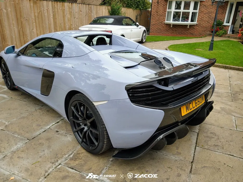 Zacoe x Fi-Exhaust Volcano Exhaust Conversion Kit for McLaren 650S / MP4-12C